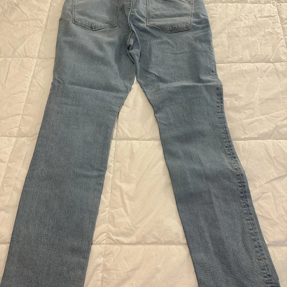 J. Crew Men's Straight Jeans - Soft Blue - Picture 2 of 3
